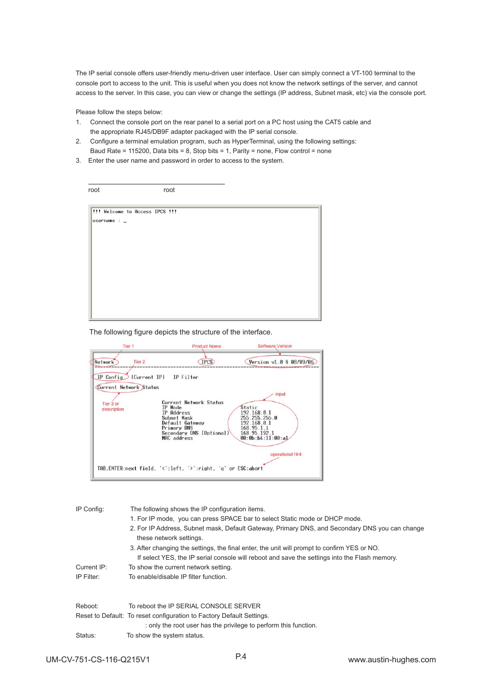 1 > device setup < part 2 > connection & operation, Cs-116 | Austin Hughes CS - 116 User Manual | Page 8 / 36