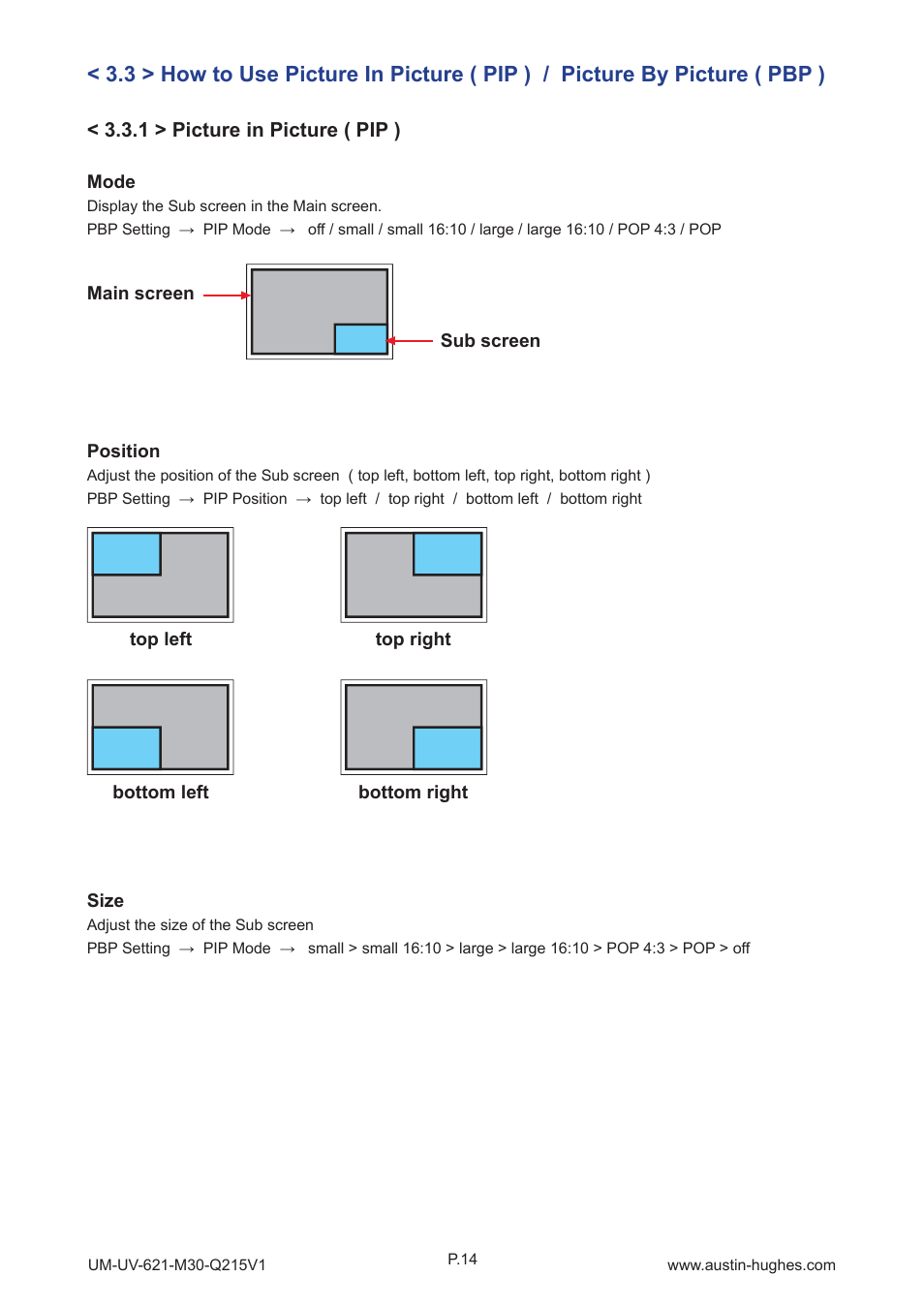 Austin Hughes OP-M30 User Manual | Page 18 / 24