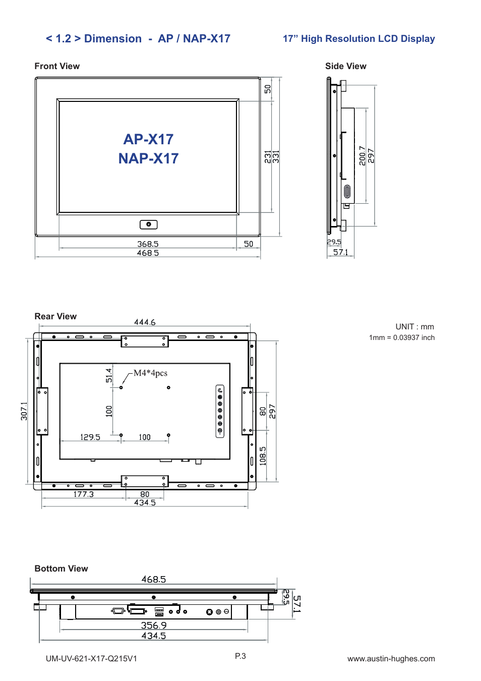 Ap-x17 nap-x17 | Austin Hughes OP-X17 User Manual | Page 7 / 28