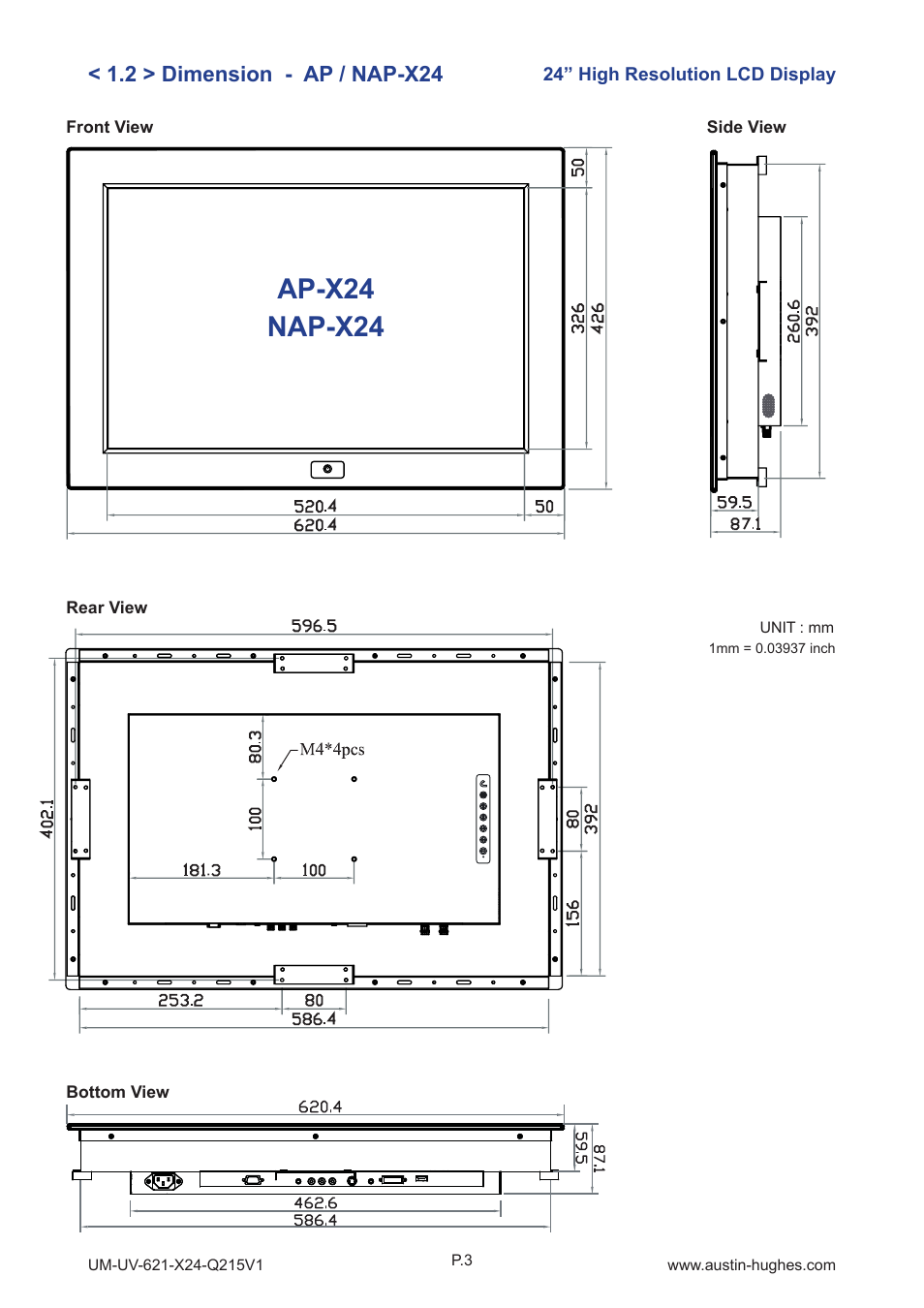 Ap-x24 nap-x24 | Austin Hughes OP-X24 User Manual | Page 7 / 28