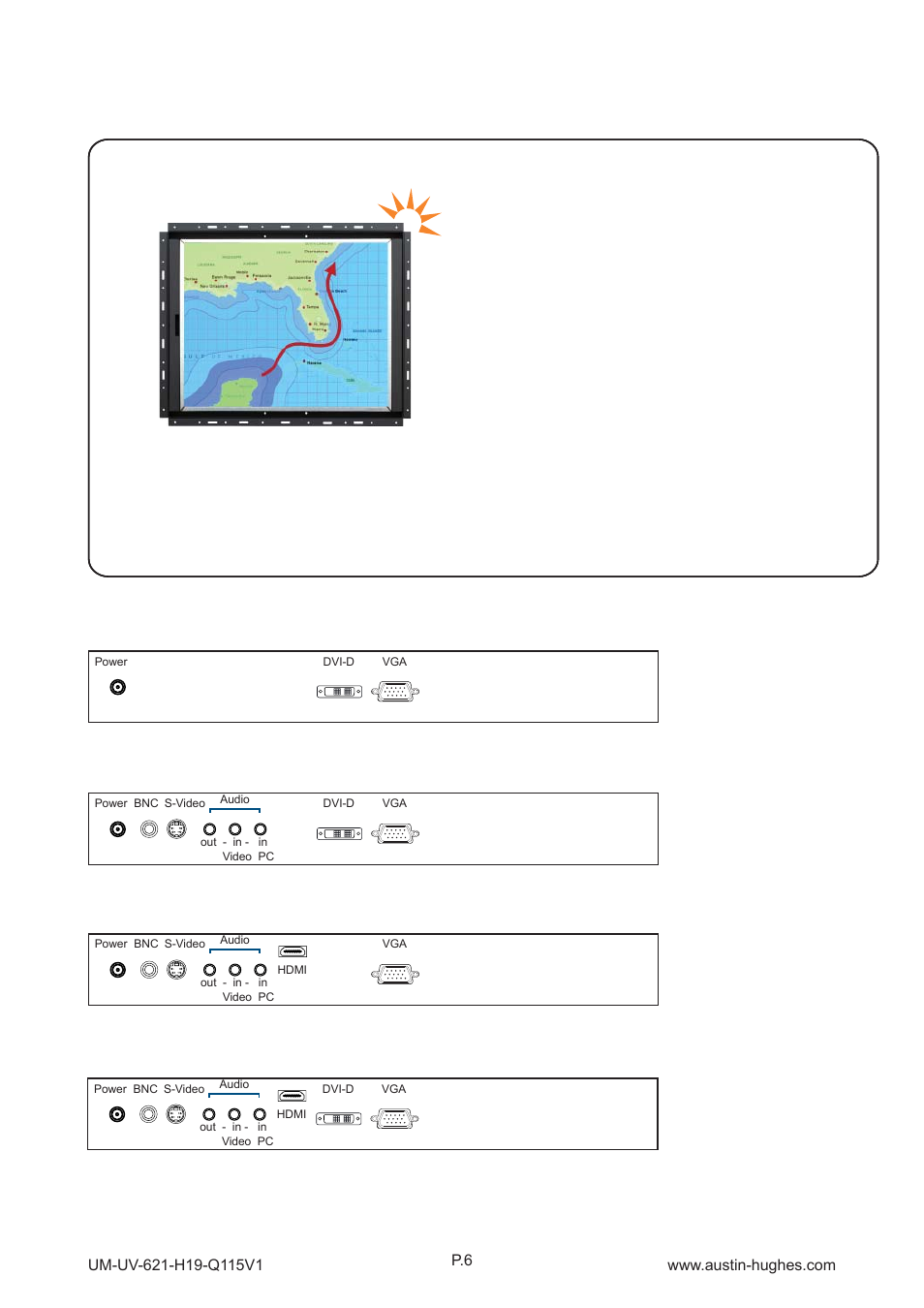 1 > package content - hop-19, Part 2, Hop-19 | 19” high brightness lcd display | Austin Hughes HOP-19 User Manual | Page 11 / 32
