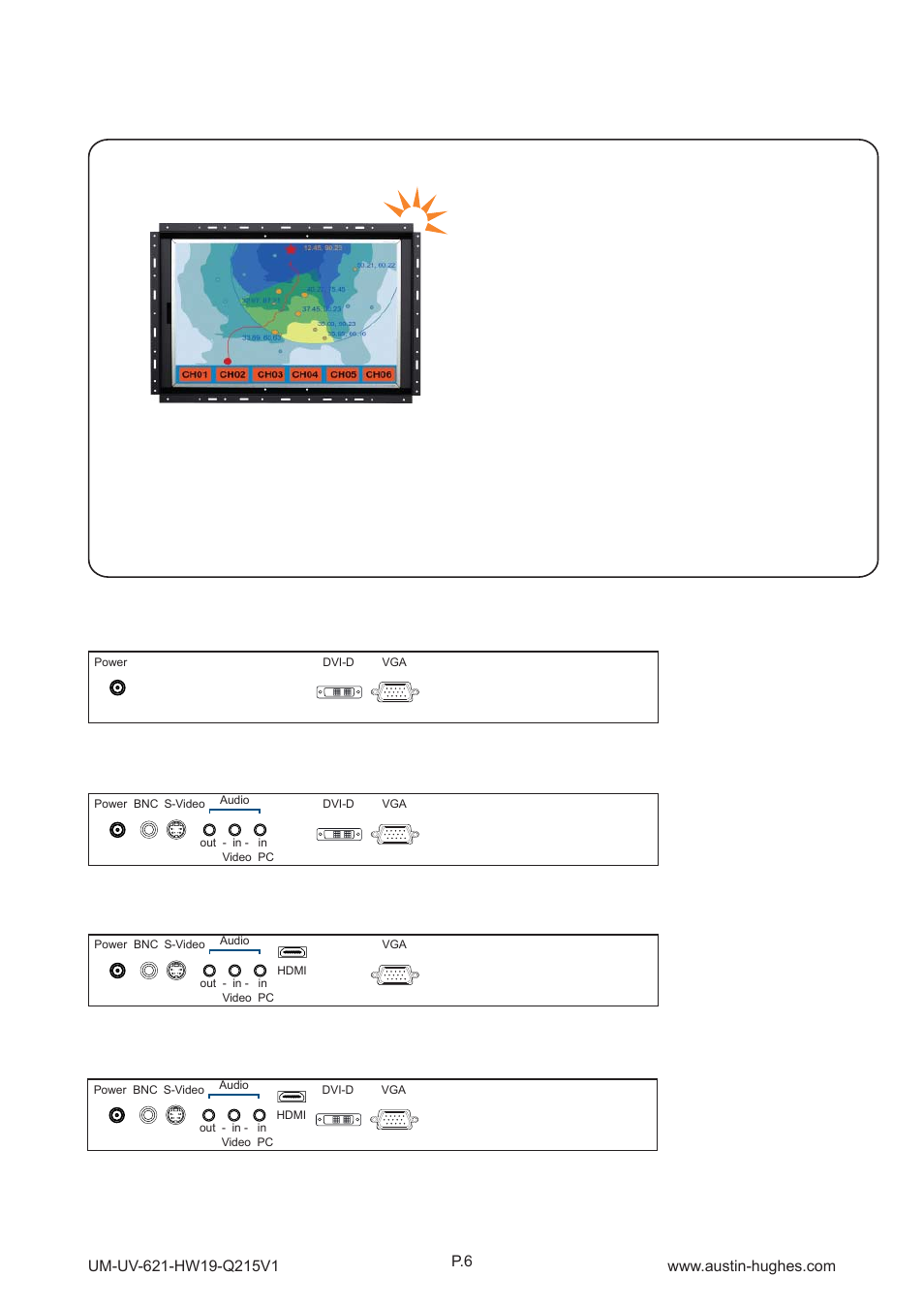 1 > package content - op-w19, Part 2 > hop-w19 | Austin Hughes HOP-W19 User Manual | Page 10 / 32