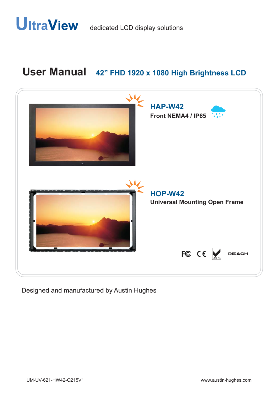 Austin Hughes HOP-W42 User Manual | 32 pages