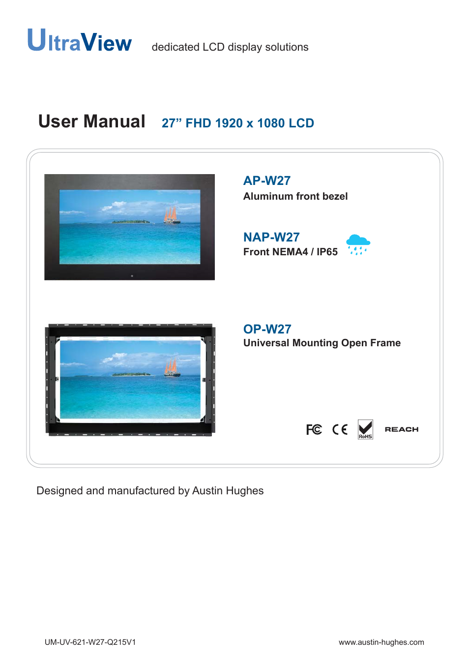 Austin Hughes OP-W27 User Manual | 28 pages