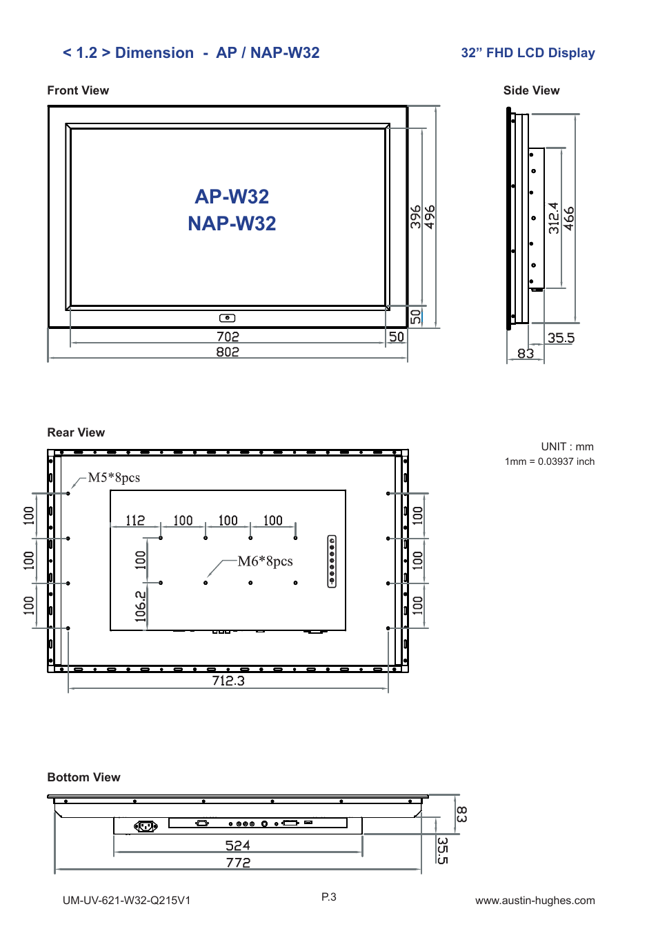 Ap-w32 nap-w32 | Austin Hughes OP-W32 User Manual | Page 7 / 28