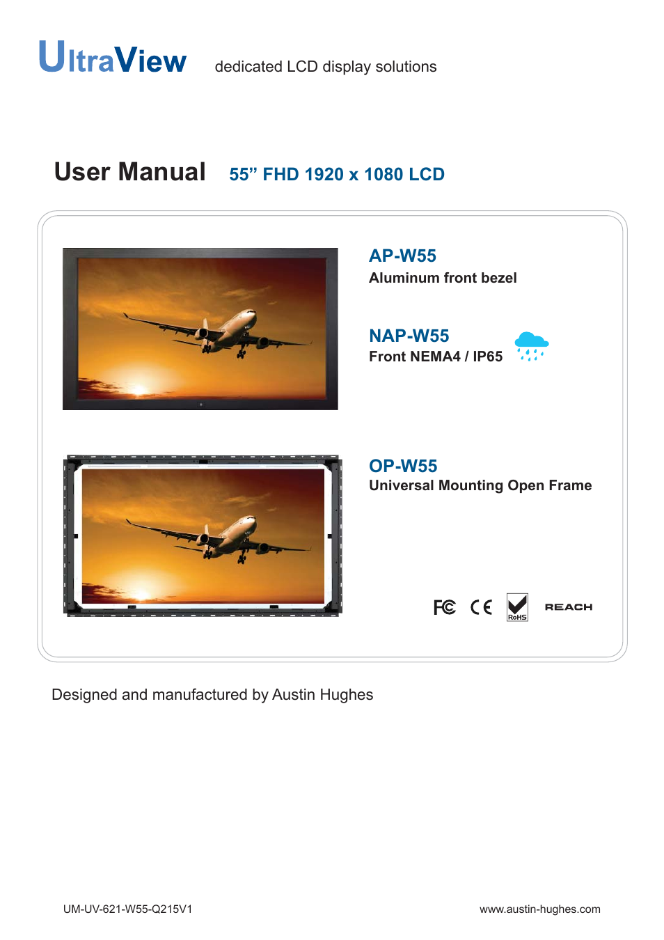 Austin Hughes OP-W55 User Manual | 28 pages