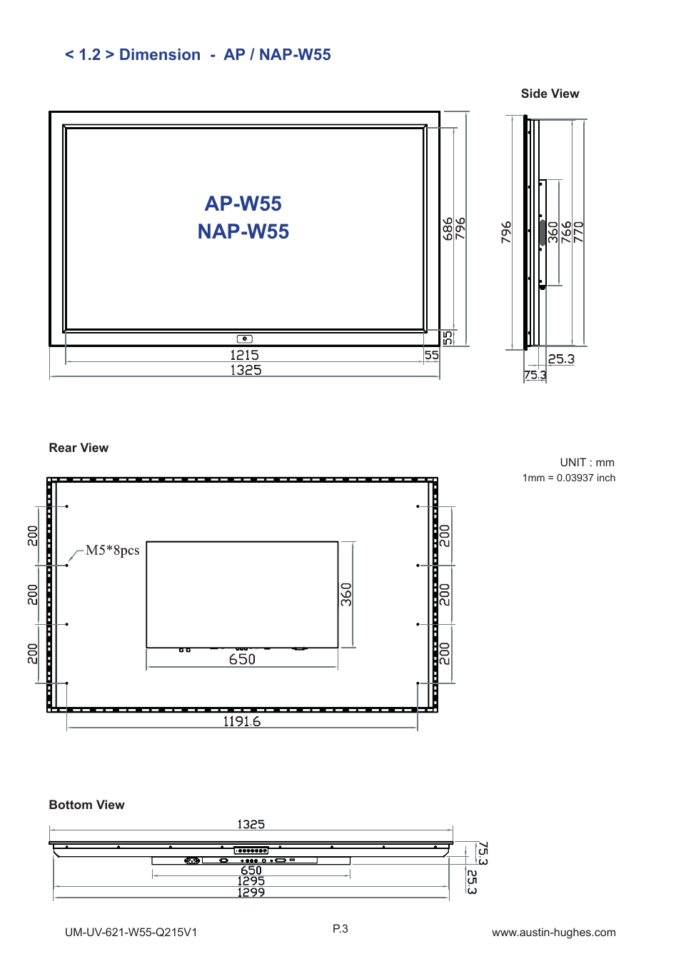 Ap-w55 nap-w55 | Austin Hughes OP-W55 User Manual | Page 8 / 28