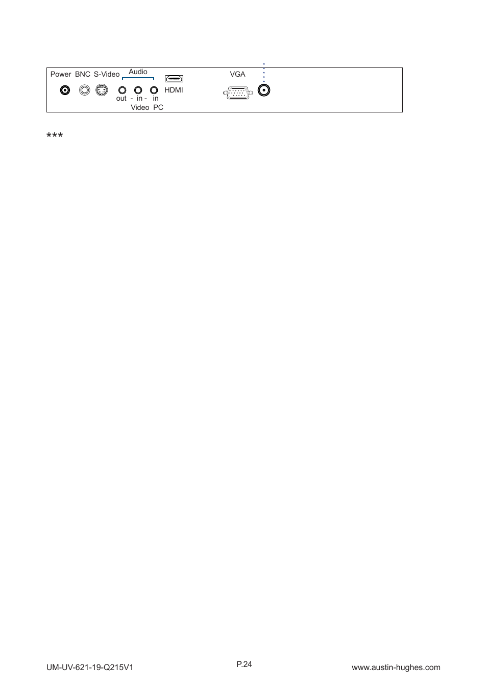 10 > options : tv ( analog ) | Austin Hughes OP-19 User Manual | Page 29 / 32