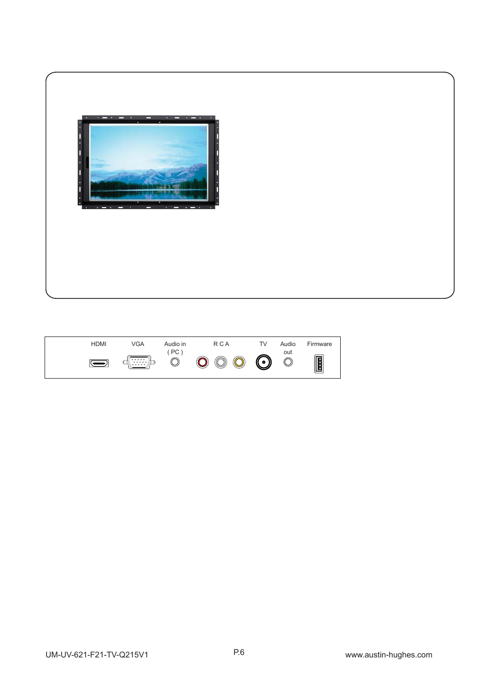 1 > package content - op-f21-tv, Part 2, Op-f21-tv | Austin Hughes OP-F21-TV User Manual | Page 11 / 40