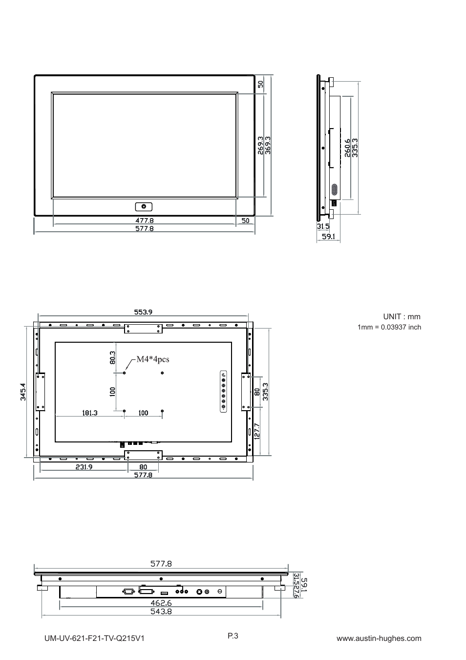 Ap-f21-tv nap-f21-tv | Austin Hughes OP-F21-TV User Manual | Page 8 / 40