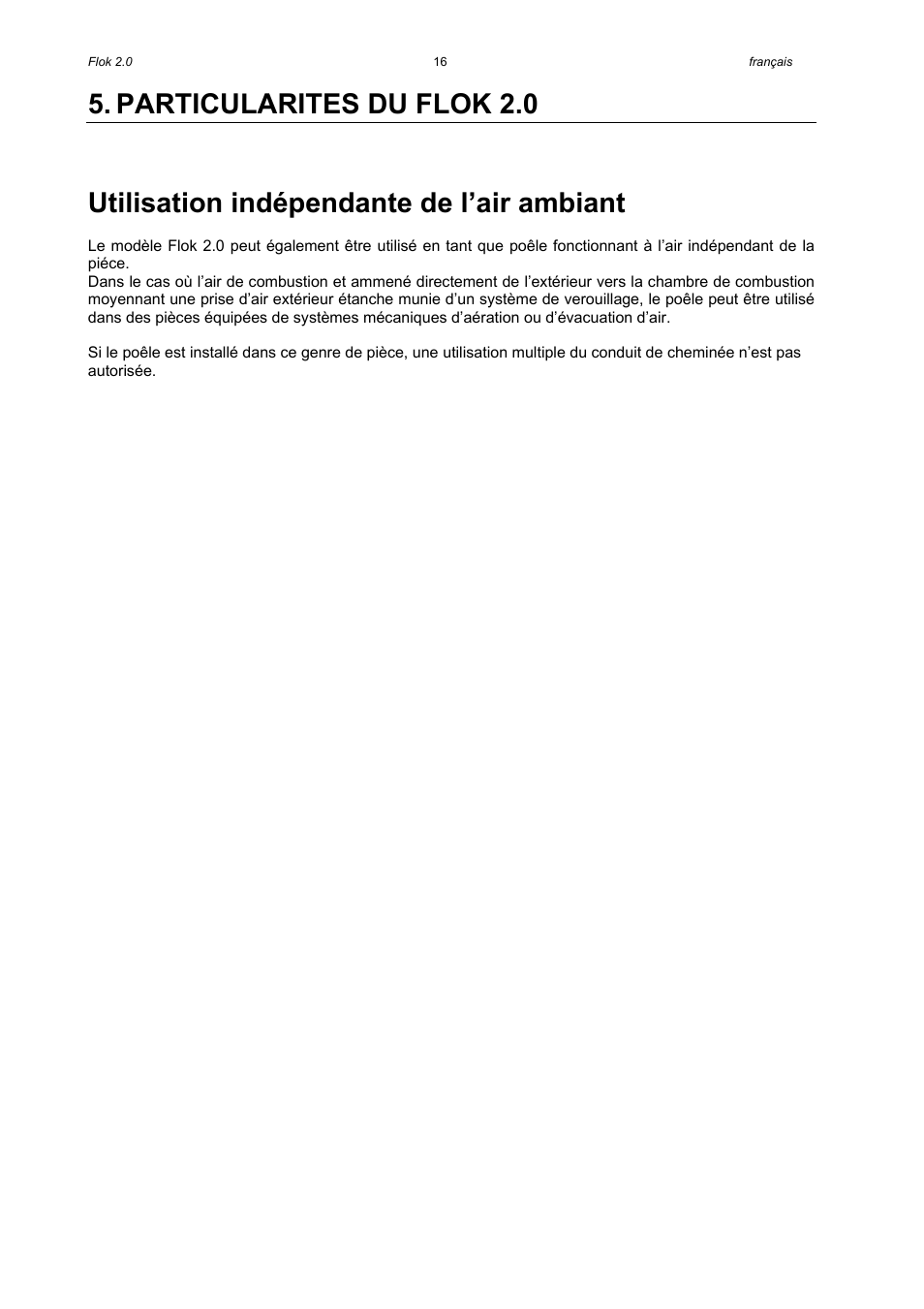 Austroflamm Flok 2.0 User Manual | Page 18 / 20