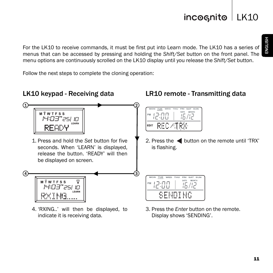 Lk10 | Cambridge Audio INCOGNITO LK10 User Manual | Page 11 / 20