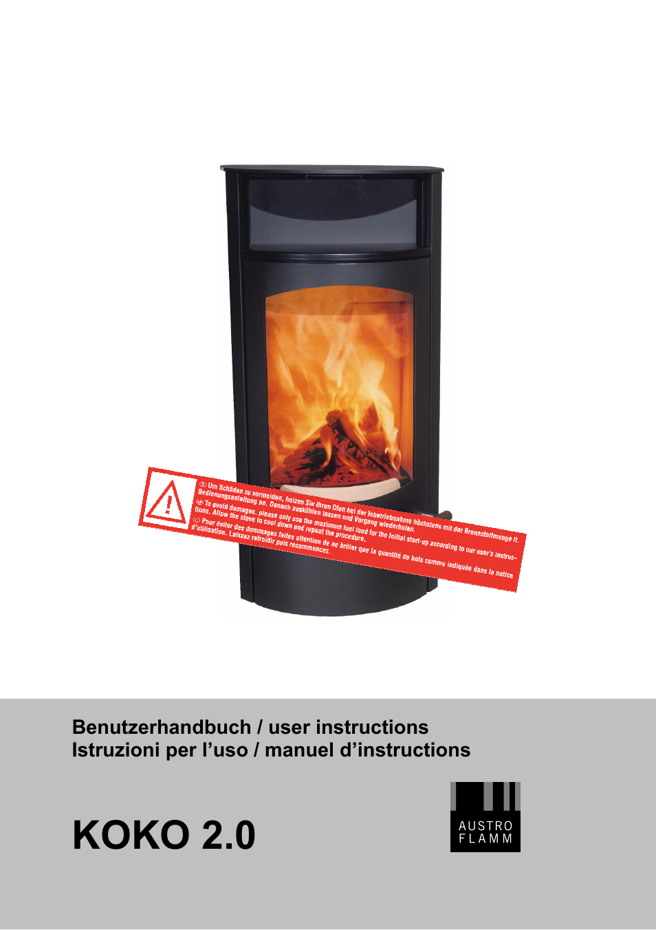 Austroflamm Koko 2.0 User Manual | 20 pages