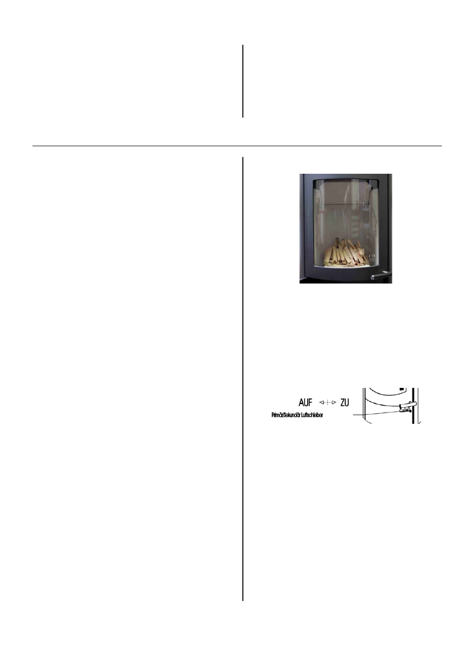 Combustion air, Stove pipe connection, Correct operation of your stove | Approved fuels, Making a fire, Maximum amount of fuel, Clean burning, Startup procedures | Austroflamm Koko Xtra 2.0 User Manual | Page 8 / 20