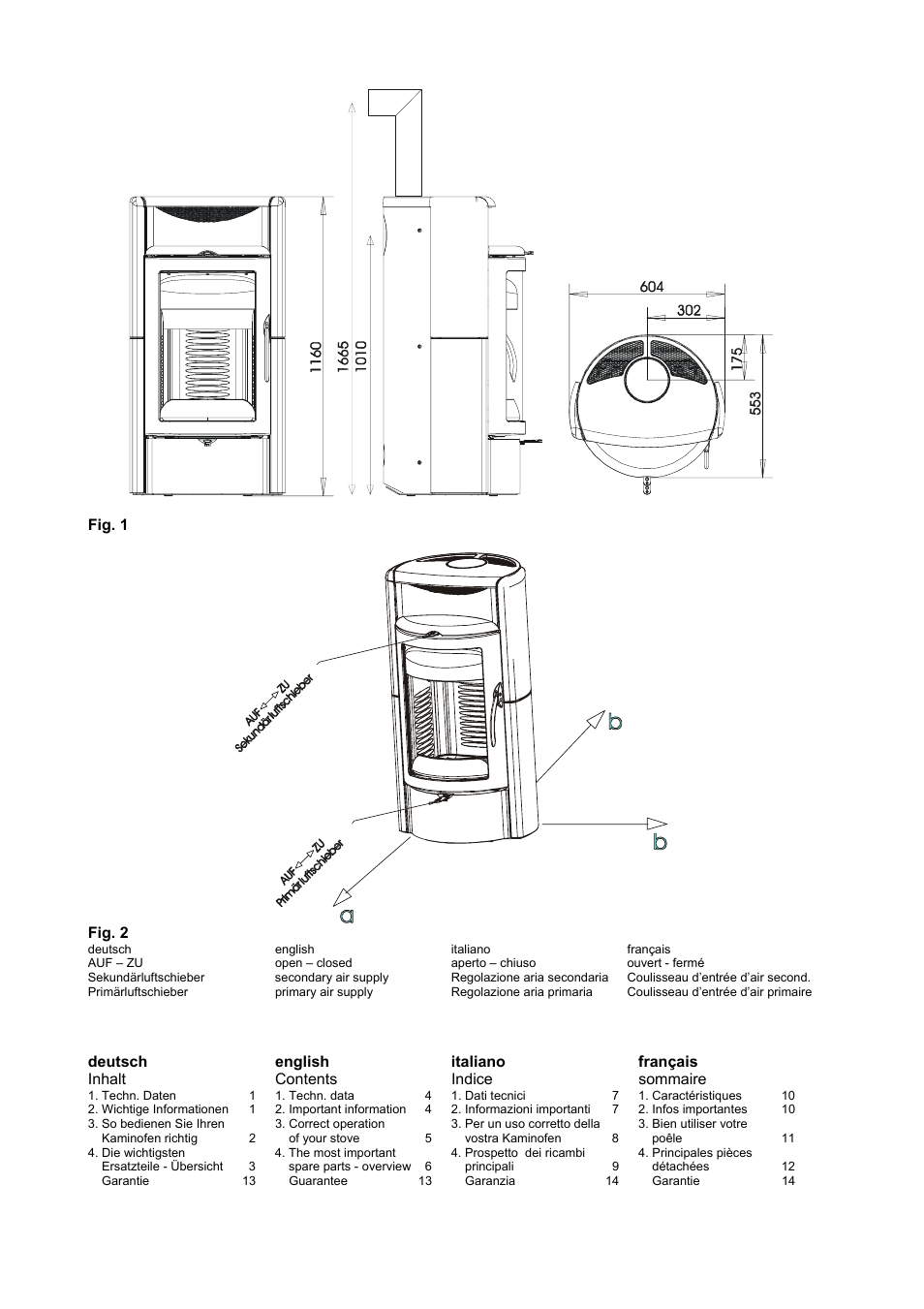 Austroflamm Pasha User Manual | Page 2 / 16