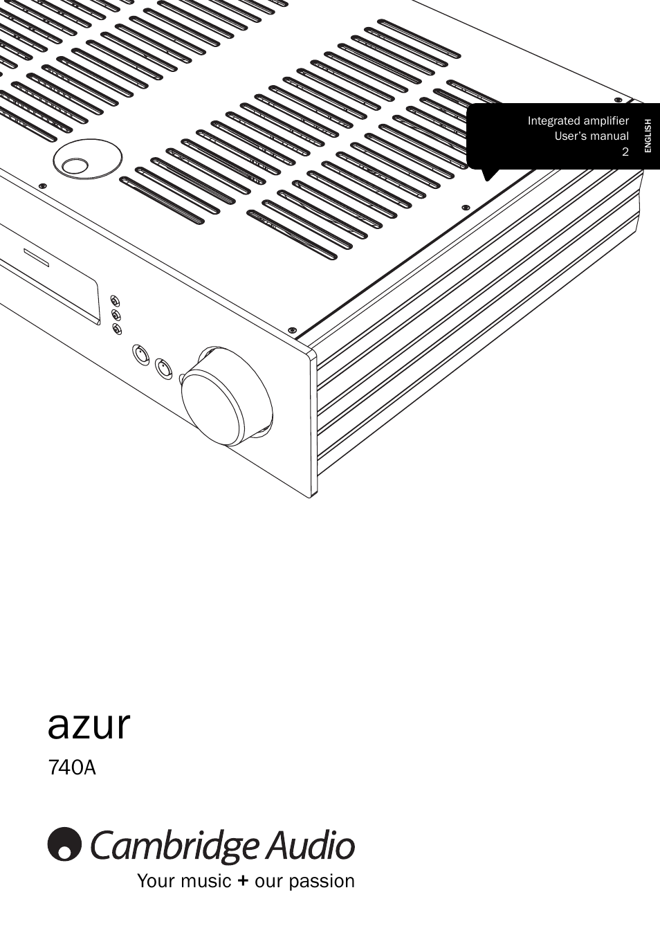 Cambridge Audio Azur 740A User Manual | 14 pages