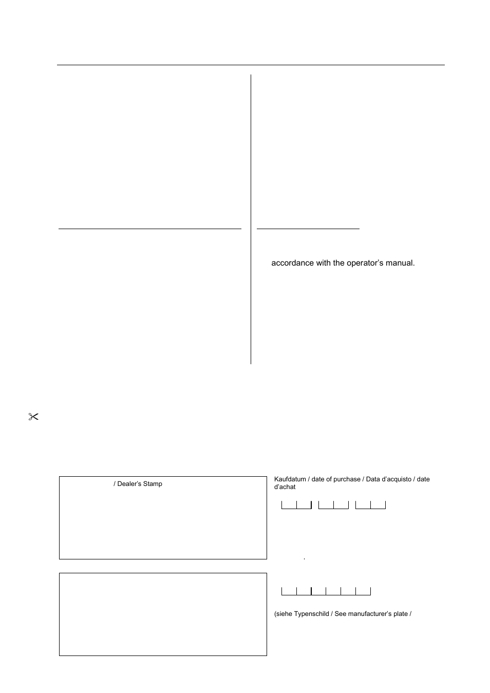 Garantie / guarantee / garanzia / garantie, Garantie, Guarantee | Wichtig, Important | Austroflamm Tria User Manual | Page 15 / 16