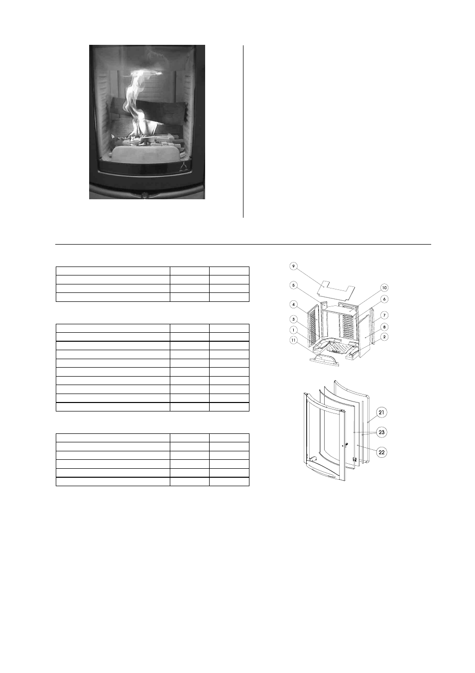 The most important spares—overview, Gaskets, Keramott | Other parts, Accessories, Maintenance, Important | Austroflamm Irony S User Manual | Page 9 / 20