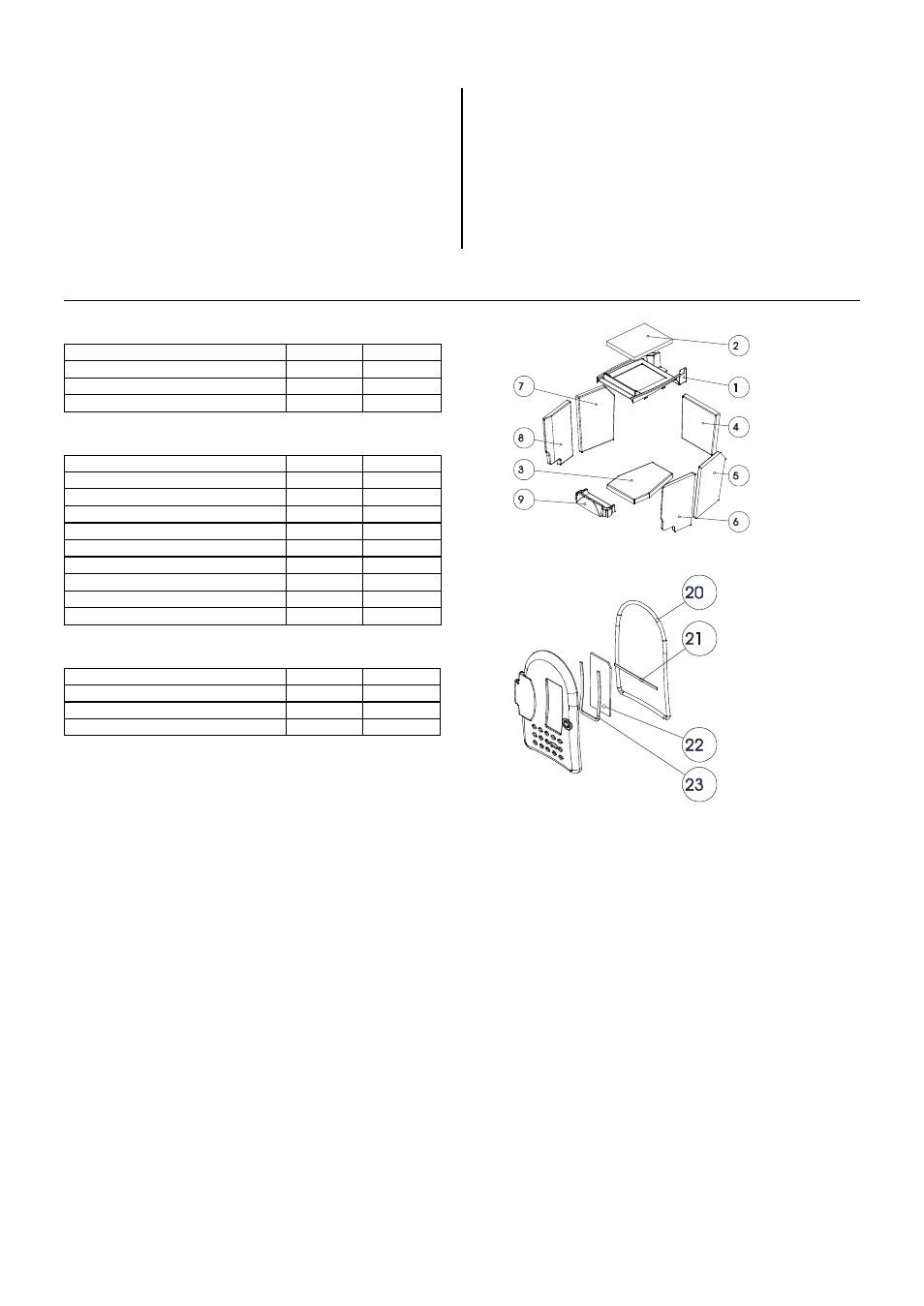 The most important spares—overview, Gaskets, Keramott | Other parts, Accessories, Heating in between seasons, Chimney fire, Maintenance, Cleaning, Important | Austroflamm G1 User Manual | Page 8 / 16