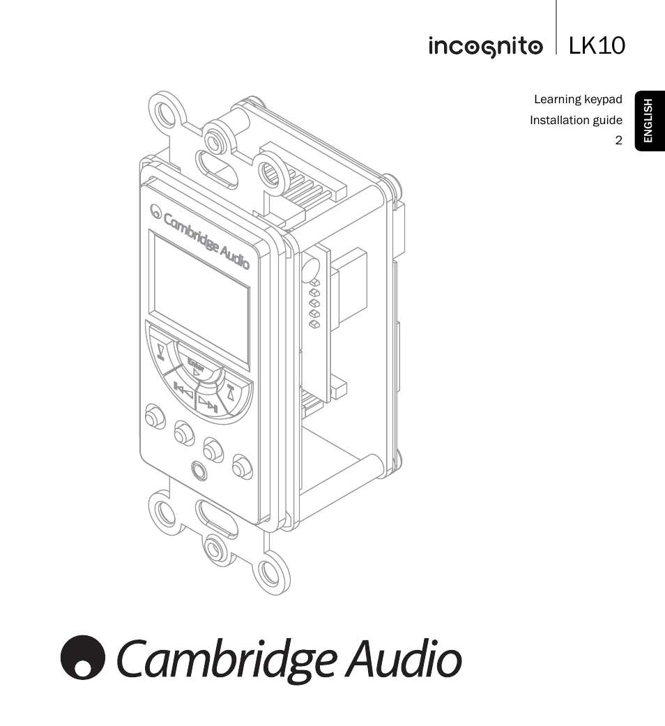 Cambridge Audio LK10 User Manual | 20 pages