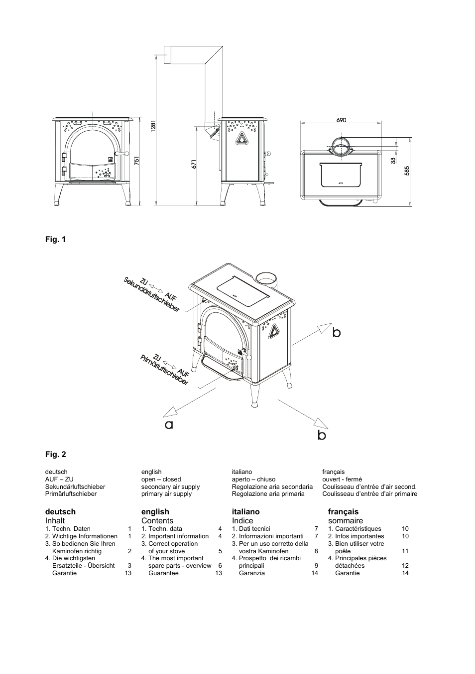 Austroflamm G2 User Manual | Page 2 / 16