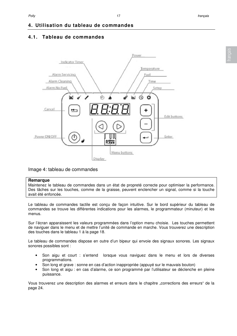 Austroflamm Polly User Manual | Page 19 / 68