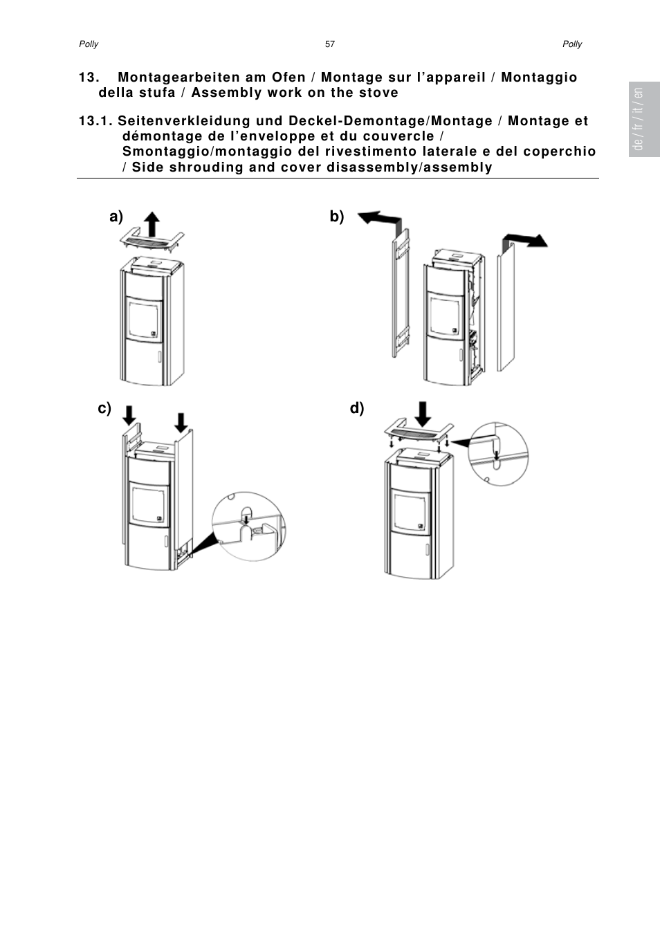 Austroflamm Polly User Manual | Page 59 / 68