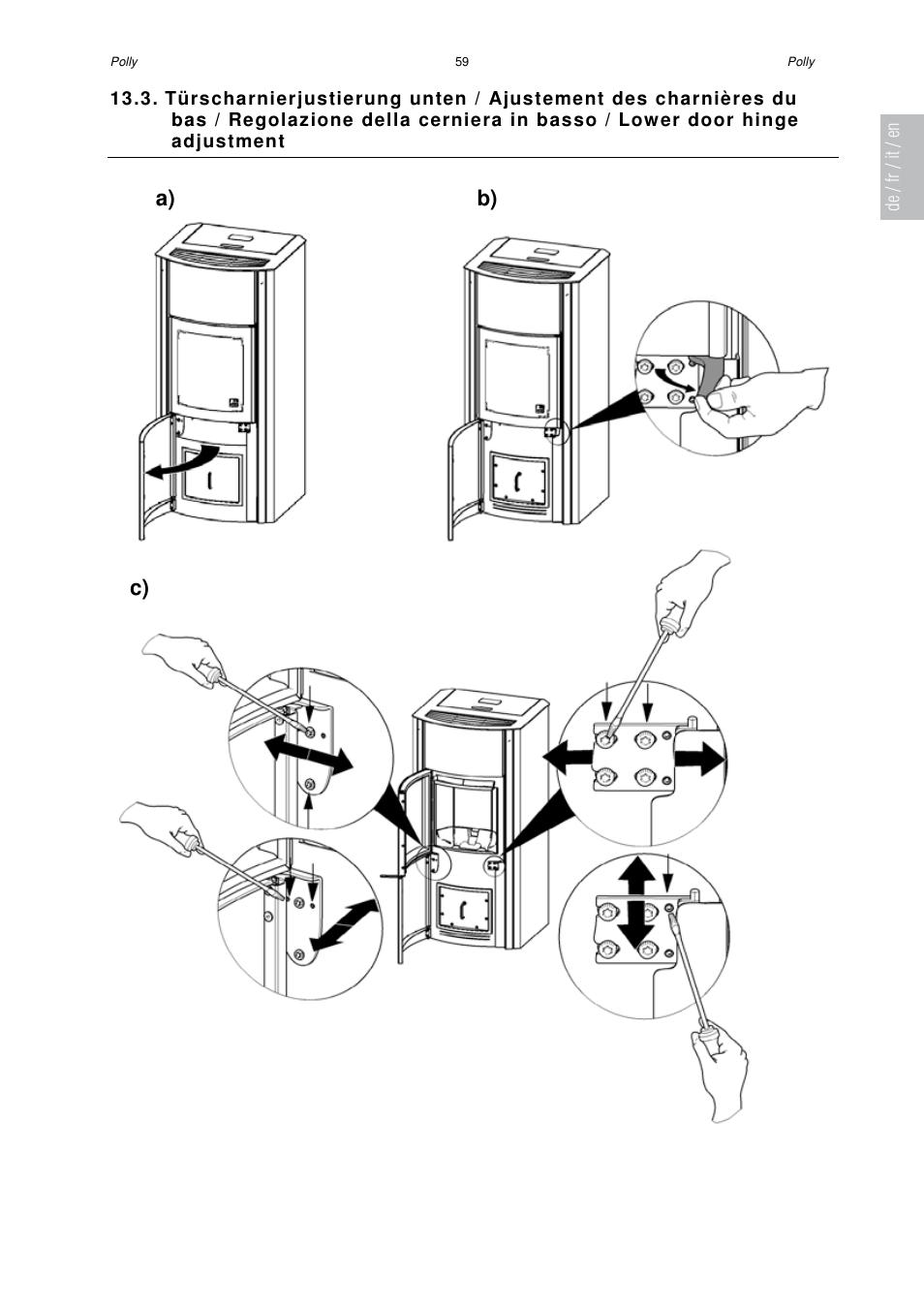 Austroflamm Polly User Manual | Page 61 / 68