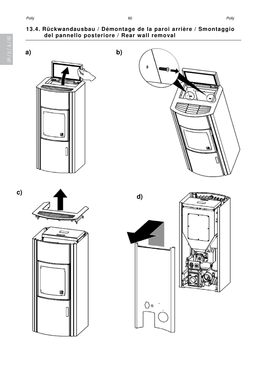 Austroflamm Polly User Manual | Page 62 / 68