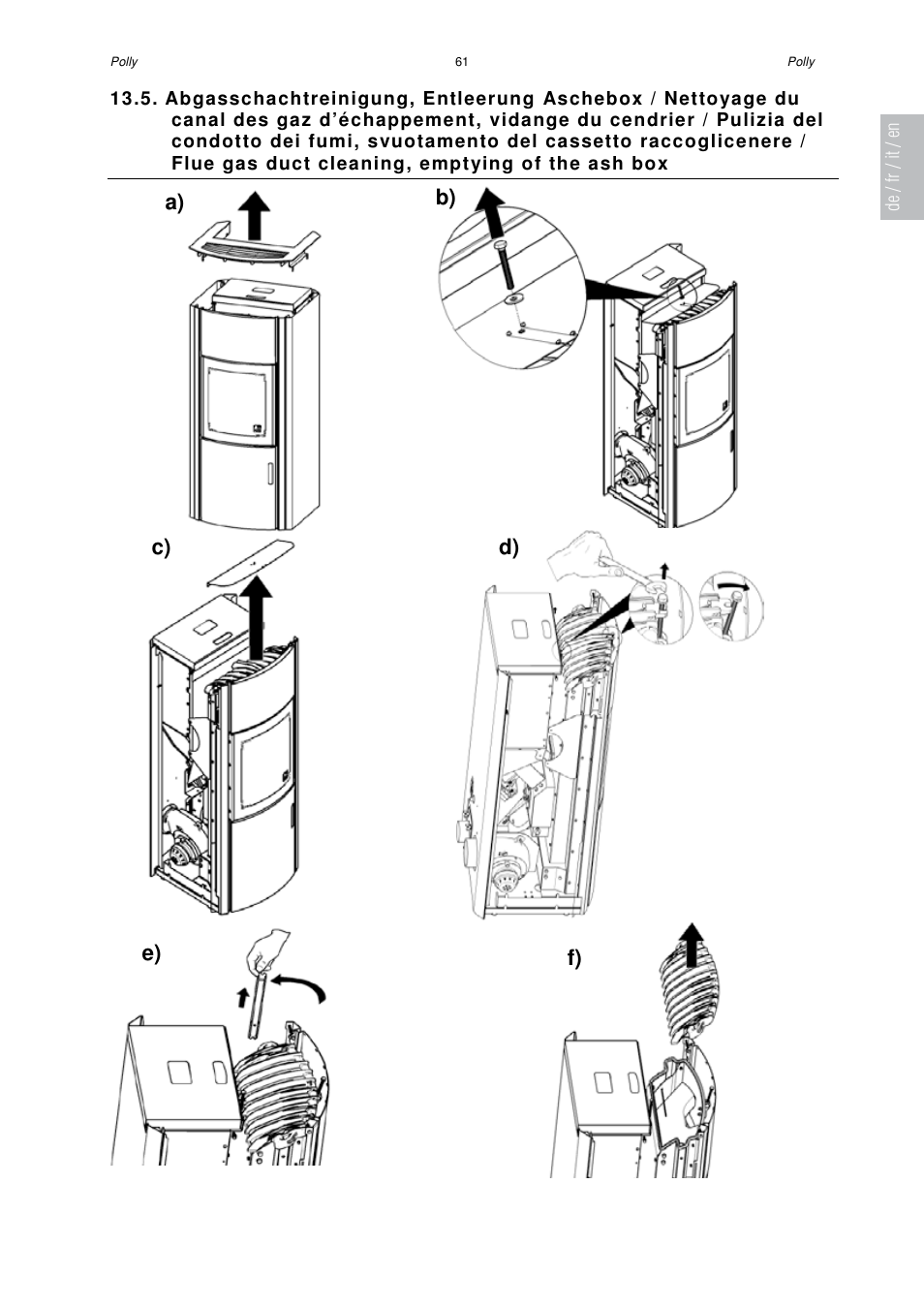 Austroflamm Polly User Manual | Page 63 / 68