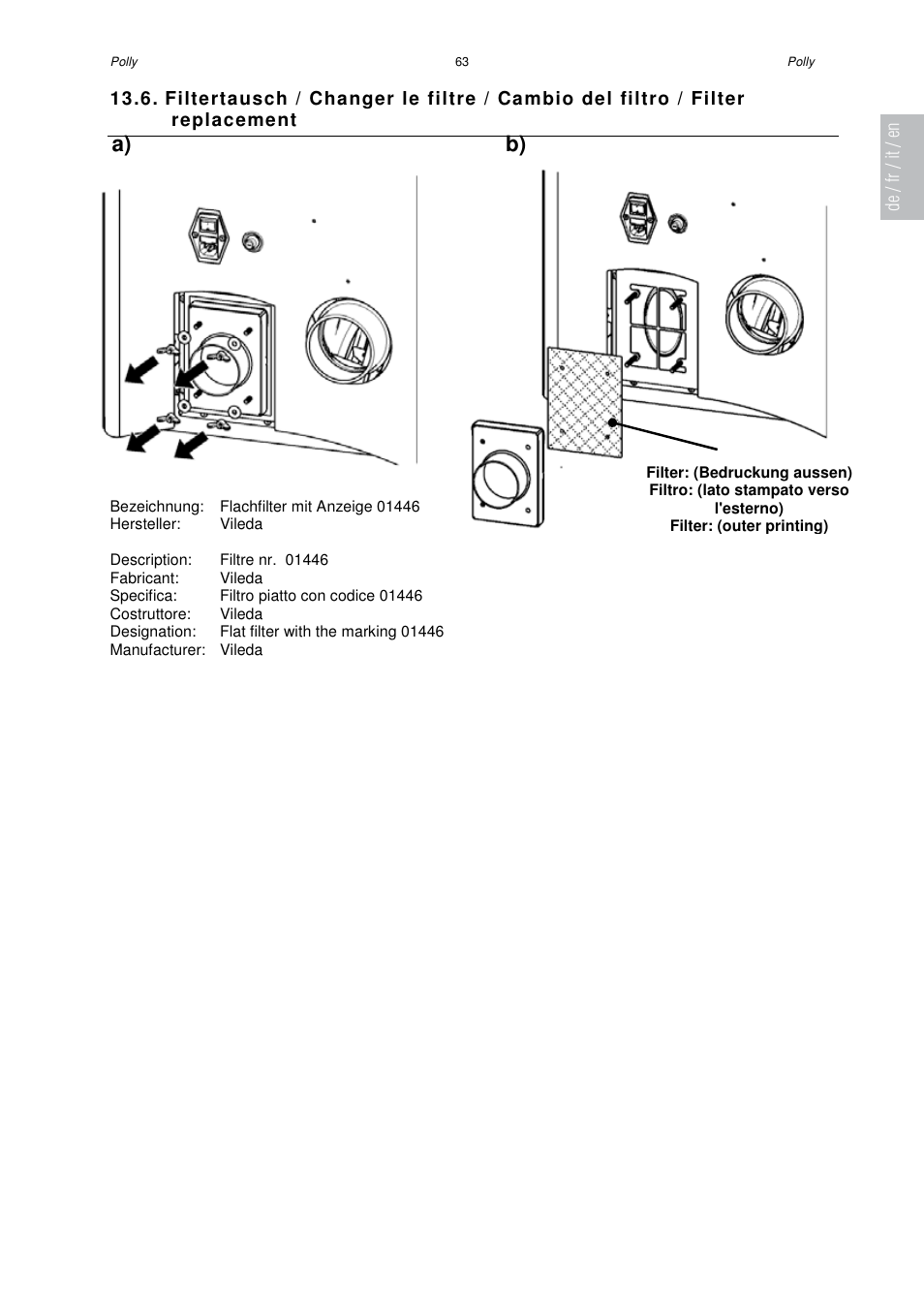 Austroflamm Polly User Manual | Page 65 / 68