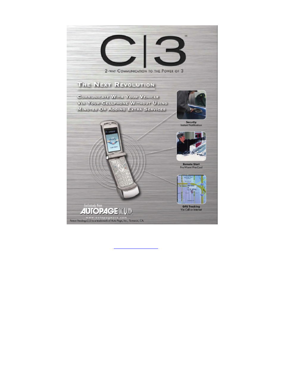 AutoPage C3-RS1100 OLED User Manual | Page 23 / 26