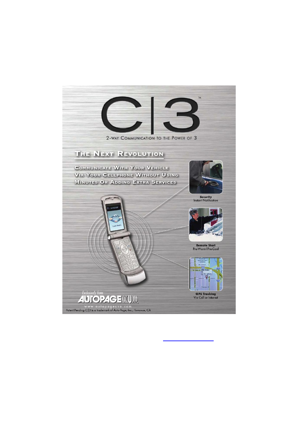 AutoPage C3-RS915LCD User Manual | Page 19 / 20