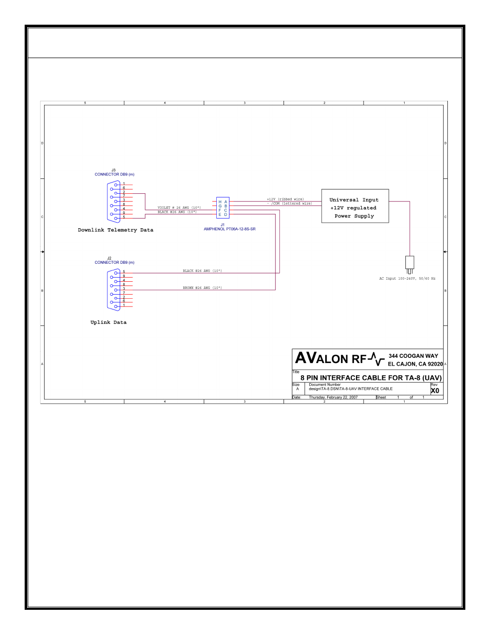 AValon RF TA-8 User Manual | Page 17 / 17