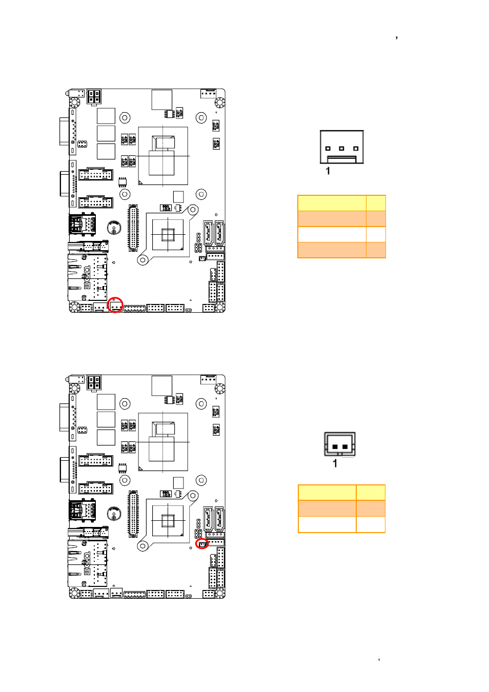 5vsb connector in atx (pwr_sb1), Battery connector (bt1) | Avalue ECM-QM87 User Manual | Page 23 / 74