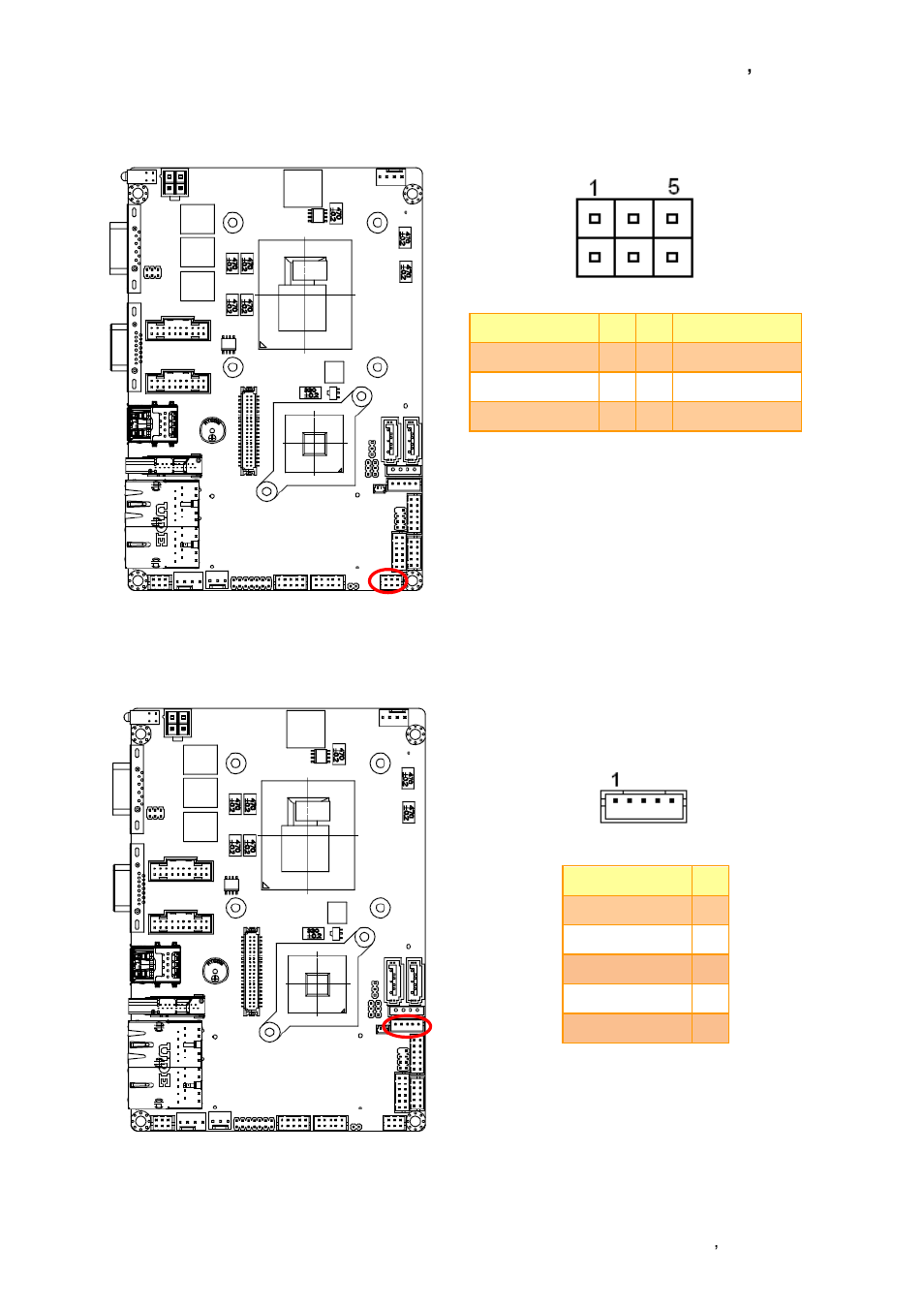 9 com 1 rs-422-485 mode (rs422_1), Lcd inverter connector (jbkl1) | Avalue ECM-QM87 User Manual | Page 25 / 74