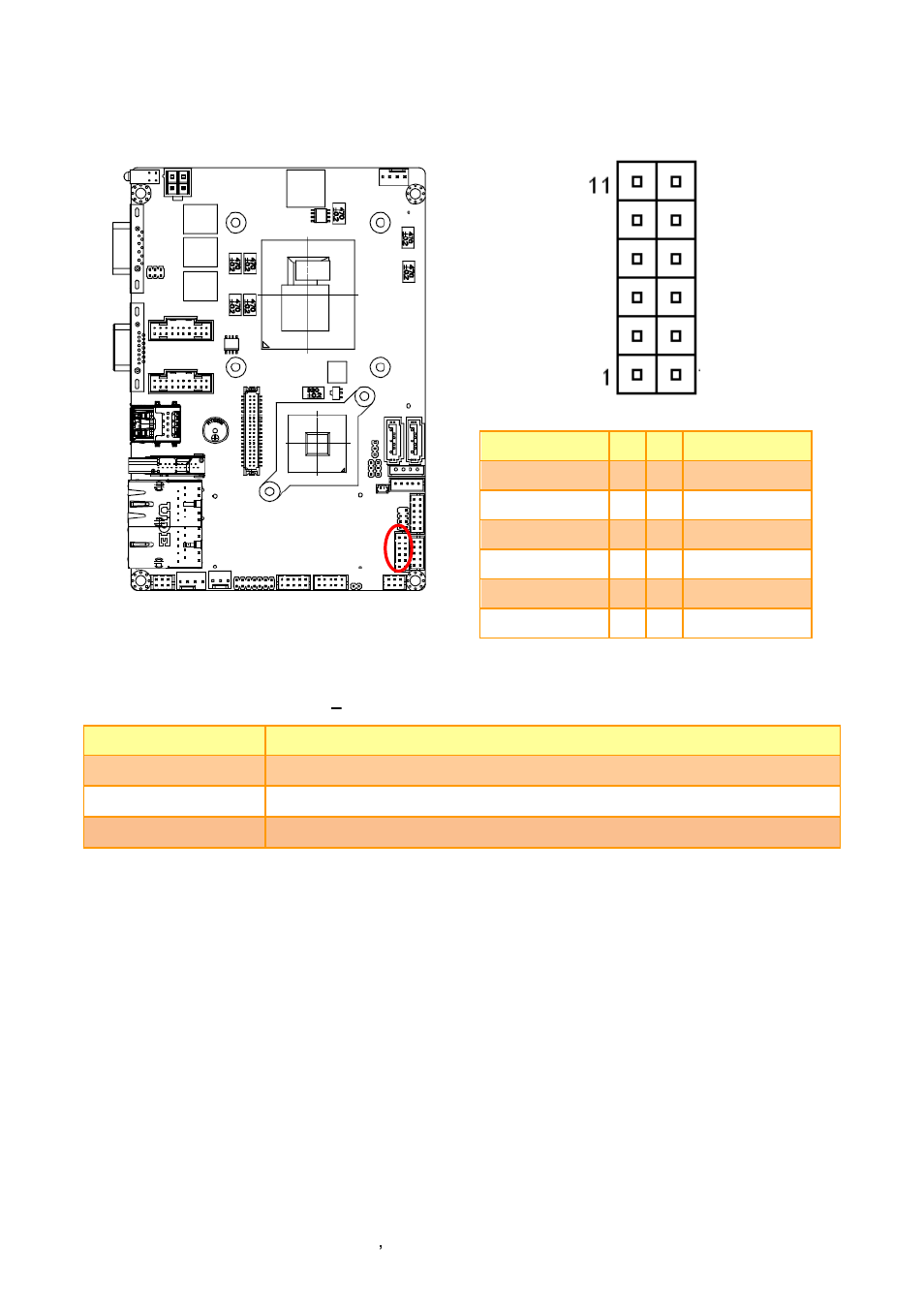 11 audio connector (jaudio1), Signal description, Audio connector (jaudio1) | Avalue ECM-QM87 User Manual | Page 26 / 74