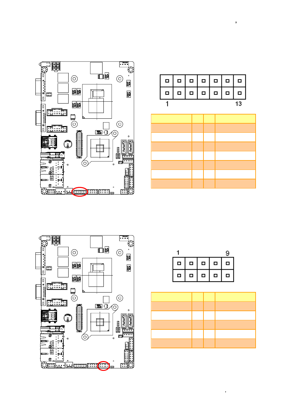 Low pin count connector (jlpc1), Serial port 2 connector (com2) | Avalue ECM-QM87 User Manual | Page 27 / 74