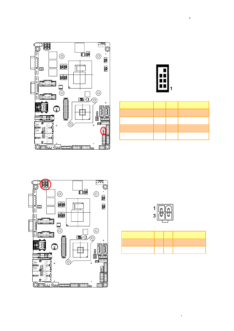 Spi connector (jspi1), Power connector (pwr1) | Avalue ECM-QM87 User Manual | Page 29 / 74