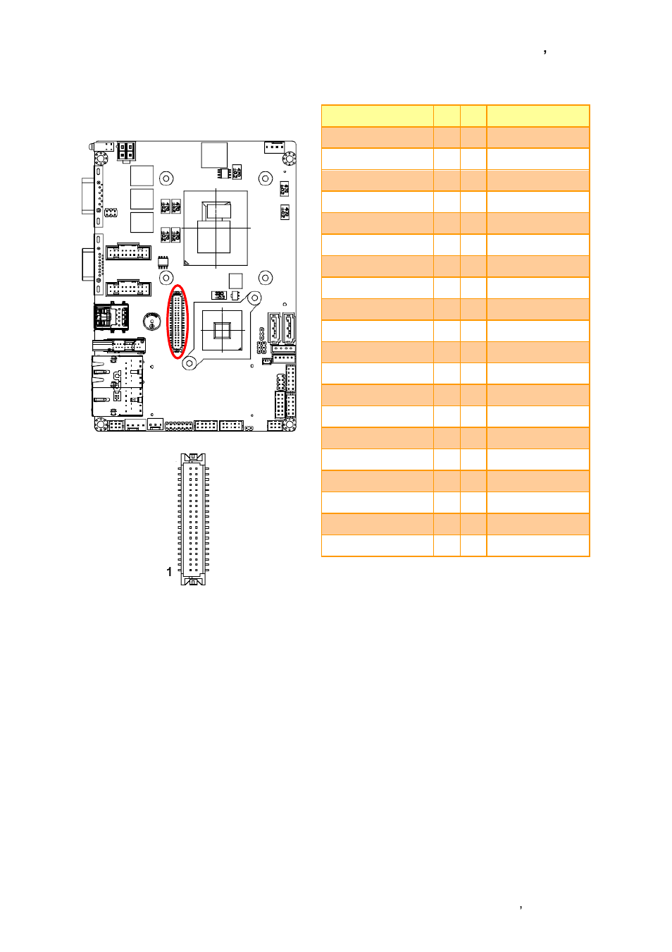 Lvds connector (jlvds1) | Avalue ECM-QM87 User Manual | Page 31 / 74