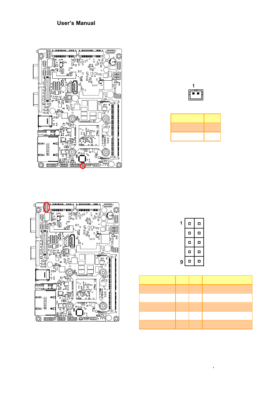 Battery connector (bt1), Low pin count connector (jlpc1) | Avalue ECM-BYT2 User Manual | Page 23 / 71
