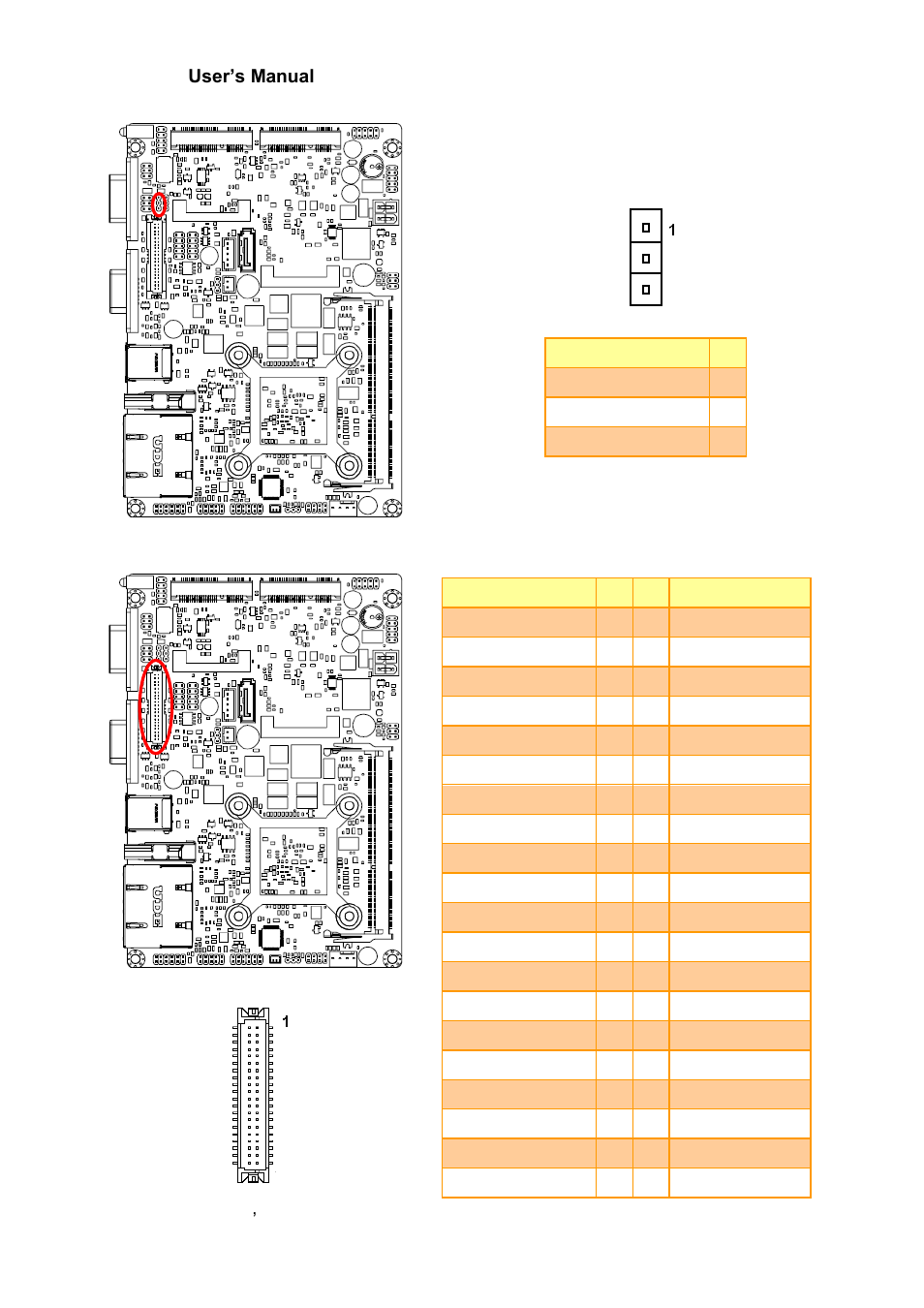Ec debug connector (jec_rom1), Lvds connector (jlvds1), 20 lvds connector (jlvds1) | Avalue ECM-BYT2 User Manual | Page 30 / 71