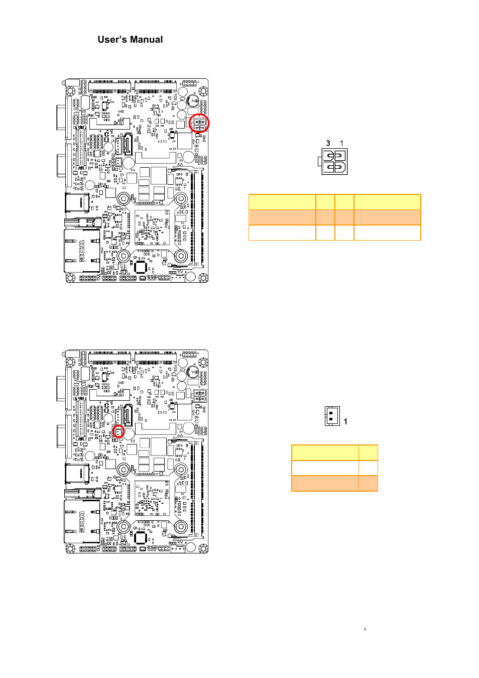 Power connector (pwr1), Sata power connector (sata_pwr1) | Avalue ECM-BYT2 User Manual | Page 31 / 71