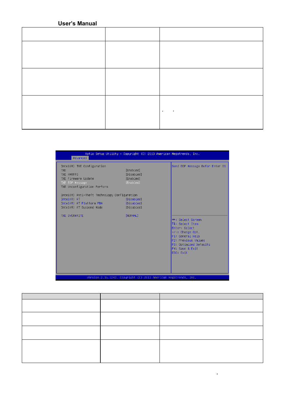 Security configuration | Avalue ECM-BYT2 User Manual | Page 49 / 71