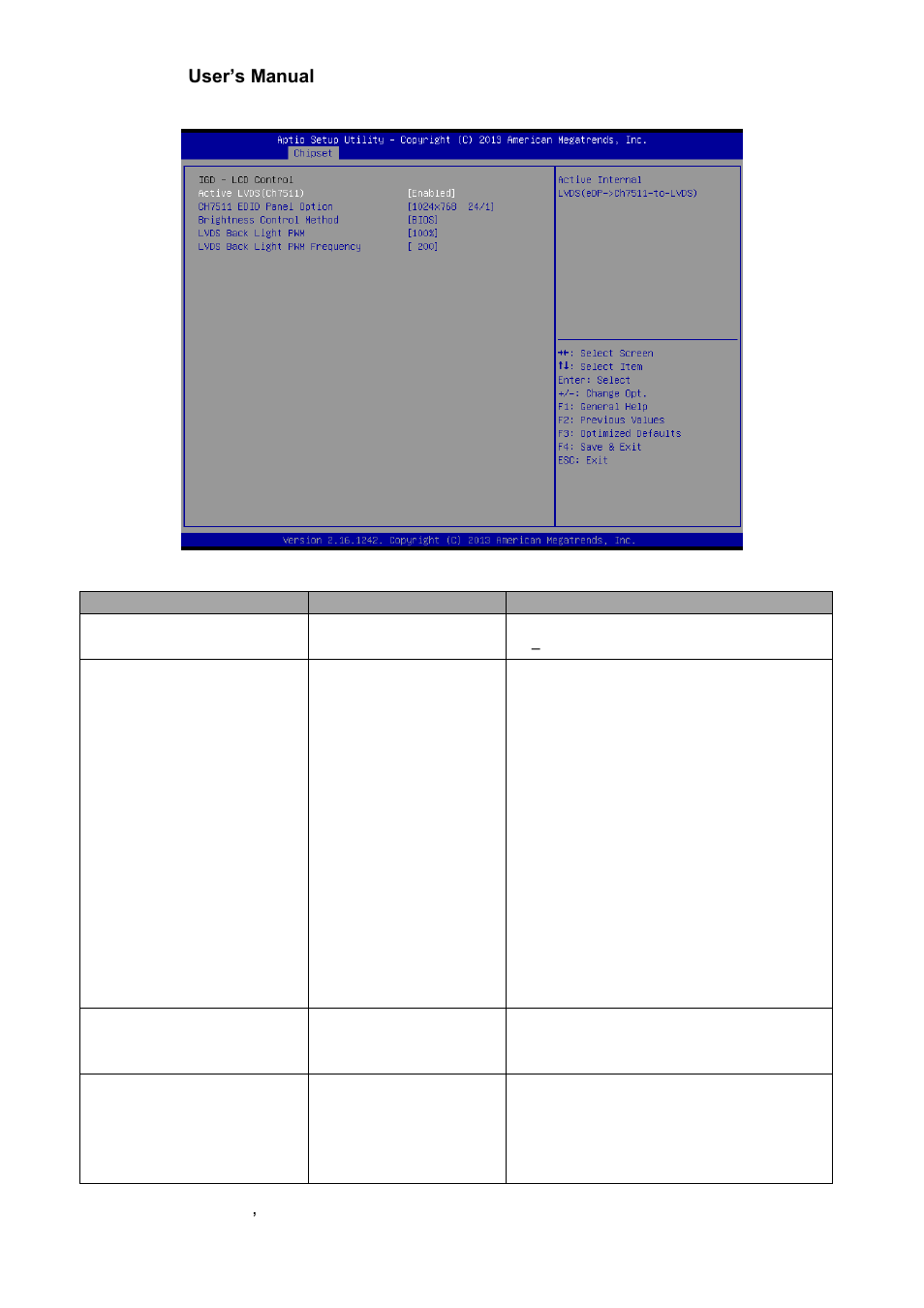 Igd - lcd control | Avalue ECM-BYT2 User Manual | Page 52 / 71
