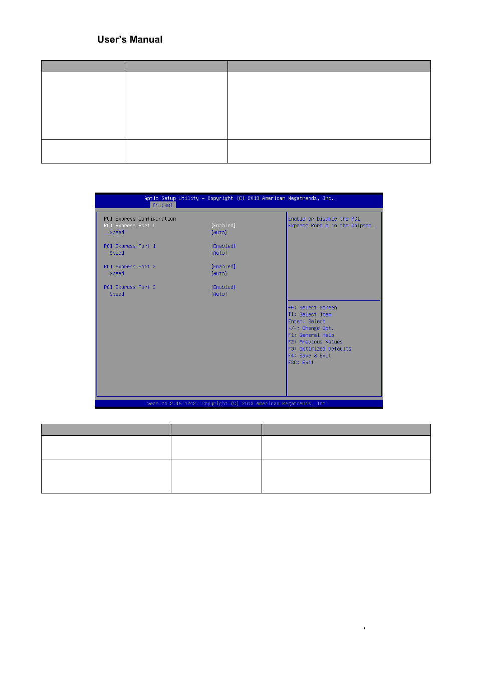 Pci express configuration | Avalue ECM-BYT2 User Manual | Page 55 / 71