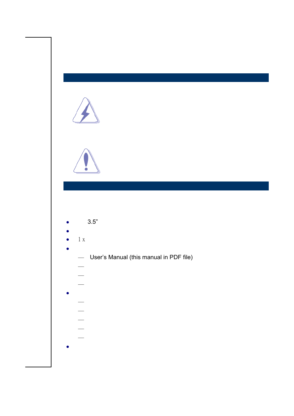 Getting started | Avalue ECM-DX2 User Manual | Page 3 / 20