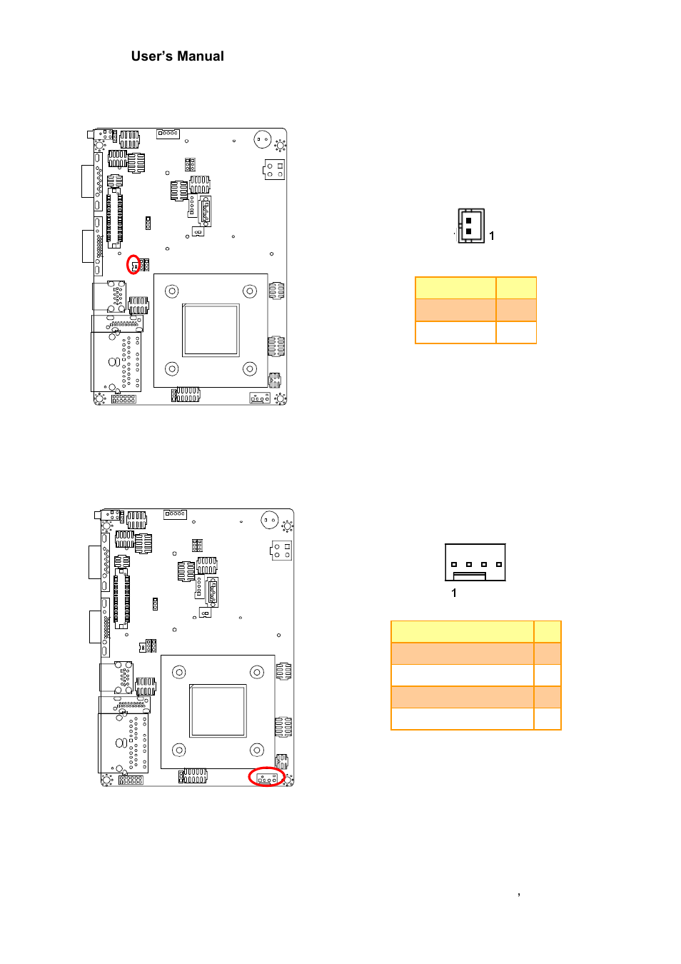 Battery connector (bt1), Cpu fan connector (cpu_fan1) | Avalue ECM-BYT User Manual | Page 25 / 73