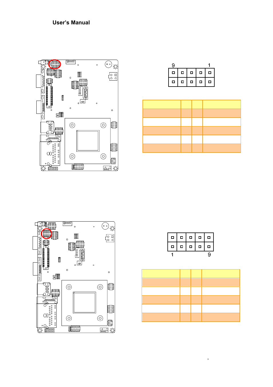 Serial port 2 connector (com2), Serial port 3 connector (com3) | Avalue ECM-BYT User Manual | Page 29 / 73