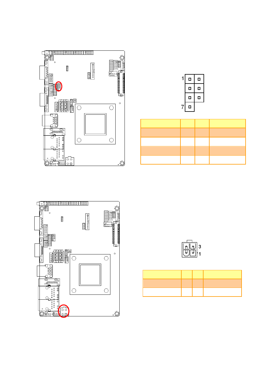 Ec_program (ec_spi1), Power connector (pwr_in1) | Avalue ECM-KA User Manual | Page 20 / 24